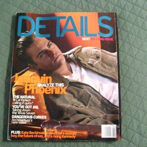 Details Magazine April 2001 Joaquin Phoenix